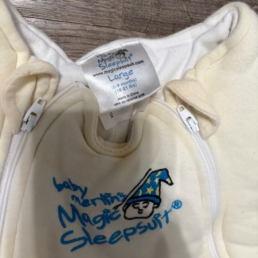 Magic Sleepsuit Cream Kids Pajamas Sleep Sack